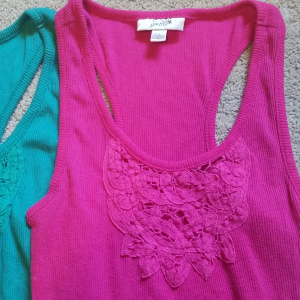 Lot of 3 Grane Tank Tops Size S - Picture 2 of 8